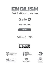 Grade 4 Term 3 PSRIP EFAL Resource Pack