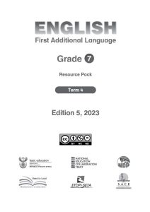 Grade 7 Term 4 PSRIP EFAL Resource Pack