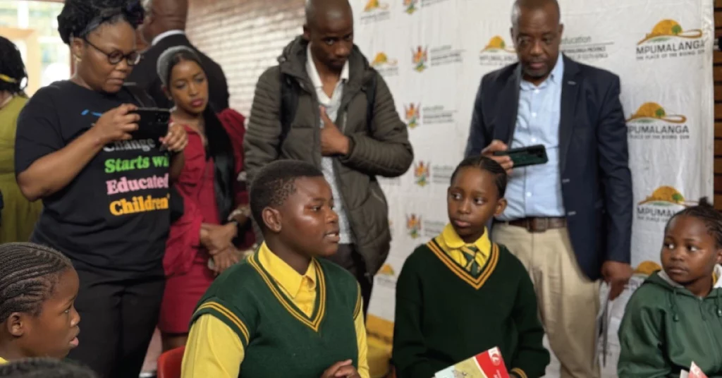 NECT and Room to Read donate 40 000 books at MEC Book Club Launch