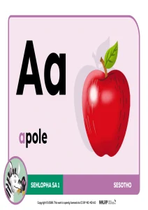Gr 1 Term 1 & 2 2026 NHLRP HL Sesotho Phonics Frieze