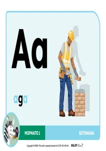 Gr 1 Term 1 & 2 2026 NHLRP HL Setswana Phonics Frieze
