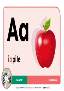 Gr 1 Term 1 & 2 2026 NHLRP HL isiXhosa Phonics Frieze