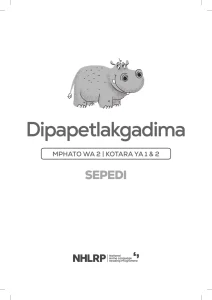 Gr 2 Term 1 & 2 2026 NHLRP HL Sepedi Flashcards