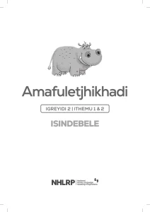 Gr 2 Term 1 & 2 2026 NHLRP HL isiNdebele Flashcards