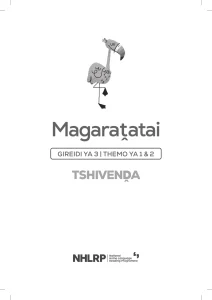 Gr 3 Term 1 & 2 2026 NHLRP HL Tshivenda Flashcards