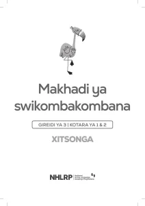 Gr 3 Term 1 & 2 2026 NHLRP HL Xitsonga Flashcards