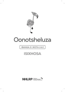 Gr 3 Term 1 & 2 2026 NHLRP HL isiXhosa Flashcards
