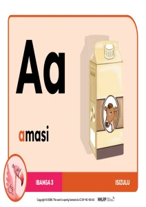 Gr 3 Term 1 & 2 2026 NHLRP HL isiZulu Phonics Frieze